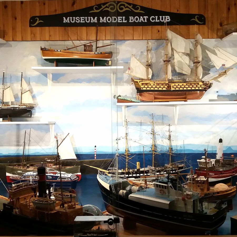 New Display of Model Boats