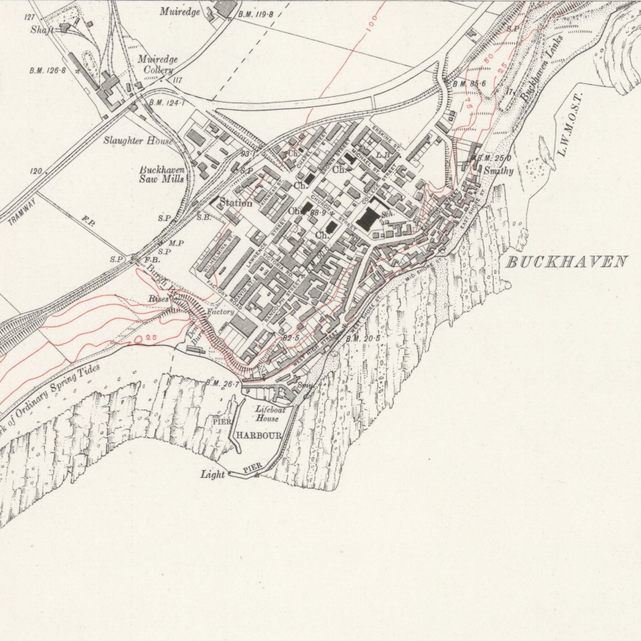 Map of Buckhaven