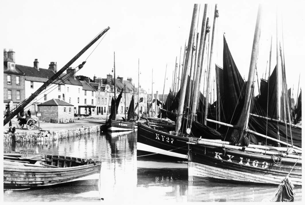 Anstruther Harbour in the C19th